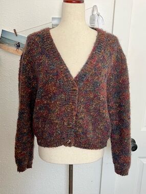 VNTG OBR Mohair Blend Cardigan